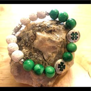 Homemade high quality Lava Stone diffuser Bracelet